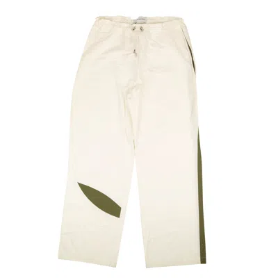 Simon Lextrait Paesina Leasure Trousers - White/green
