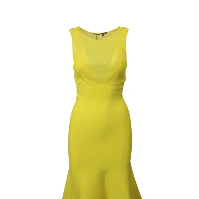 Proenza Schouler Long Sleeveless Knit Dress - Yellow