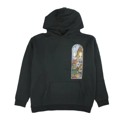 Who Decides War Stained Glass Hoodie In Black