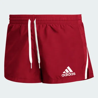 Adidas Originals Women's Adidas Team Issue Running Shorts In Red