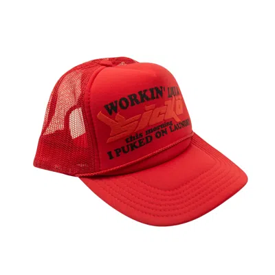 Sicko Red Working Like A  Trucker Hat
