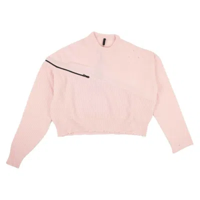 Ben Taverniti Unravel Project Wool Loose Fit Sweater - Pink