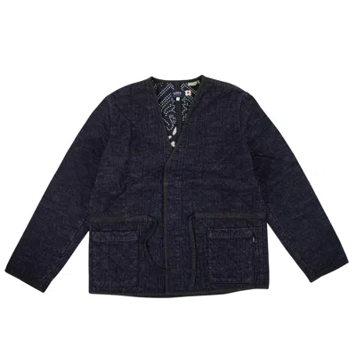Levi's Made & Crafted Quilted Denim Jacket - Dark Blue