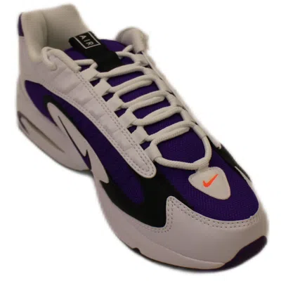 Nike White Voltage Purple   Air Max Triax 96 Sneaker