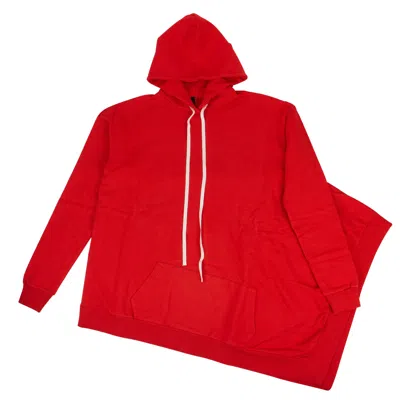 Ben Taverniti Unravel Project Oversized Long Hoodie - Red