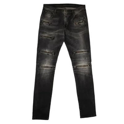 Ben Taverniti Unravel Project Multi Zip Slim Jean Pants - Black