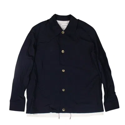 Tim Coppens Polyester Tech Coach Jacket In Blue