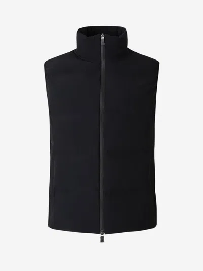Herno Ultralight Technical Vest In Black