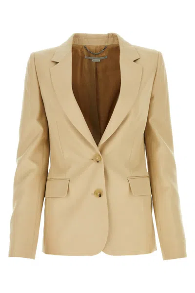 Stella Mccartney Jackets And Vests In Sand