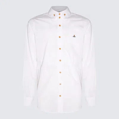 Vivienne Westwood White Cotton Orb Shirt