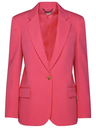 Stella Mccartney Pink Wool Blazer