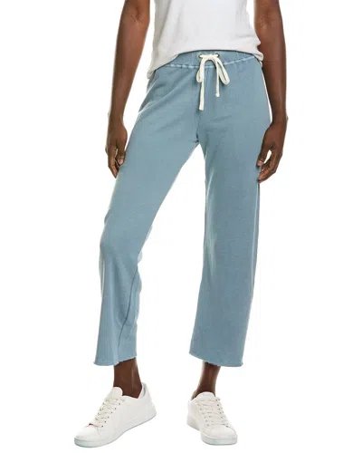 James Perse French Cotton-terry Sweatpants In Delta Pigment