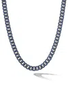 David Yurman Men's Curb Chain Necklace In Sterling Silver, 8mm In Metallic