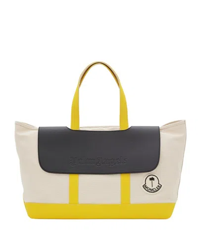 Moncler Genius Tote Bag  X Palm Angels In Multicolor