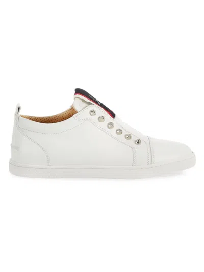 Christian Louboutin Fique A Vontade Sneakers In White