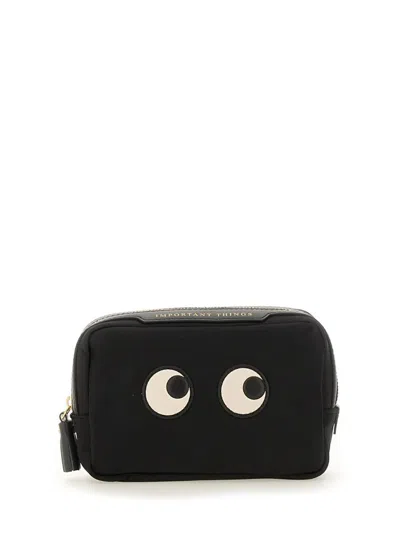 Anya Hindmarch Eyes Important Things Pouch In Black
