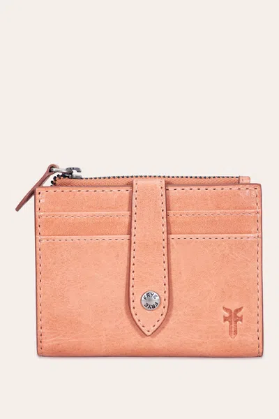 The Frye Company Frye Melissa Coin Purse In Apricot