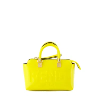 Fendi By The Way Mini Bag In Yellow