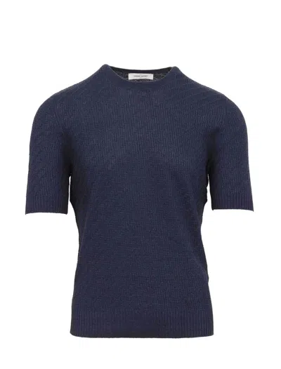 Gran Sasso Sweaters In Blue Navy