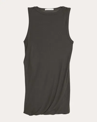 Helmut Lang Women's Convertible Double Layer Tank Top In Black