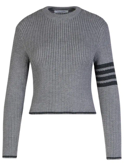 Thom Browne Knitwear In Grey
