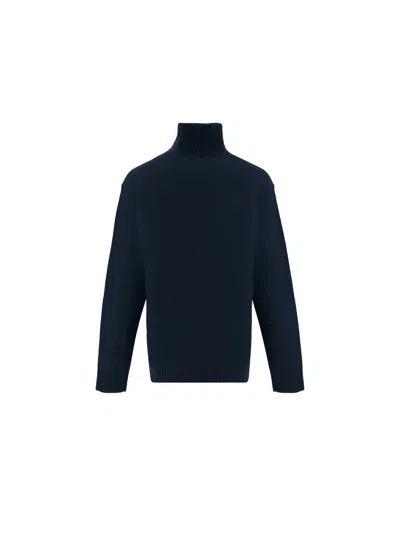 Jil Sander Sweatshirts In Blue