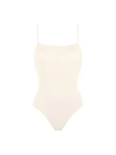 Eres Aquarelle One Piece Swimsuit In White