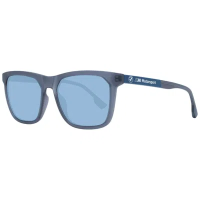 Bmw Motorsport Gray Men Sunglasses In Blue