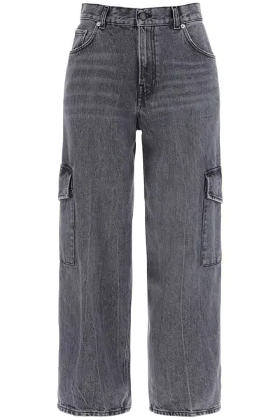 Haikure Bethany Cargo Jeans In Grey