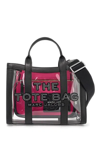 Marc Jacobs The Clear Small Tote Bag In Black