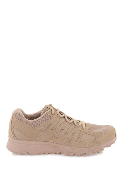 Salomon X-mission 4 Suede Sneakers In Pink