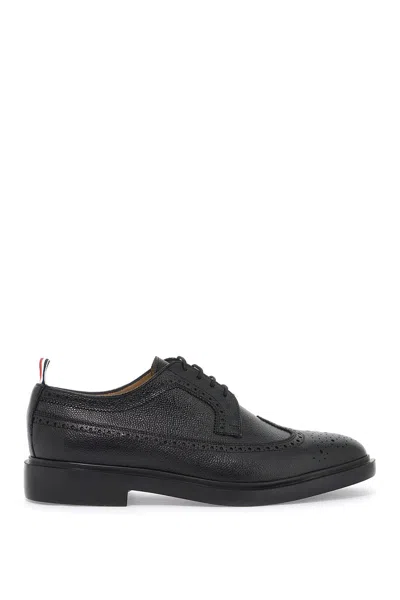 Thom Browne Laced Longwing Bro In Black