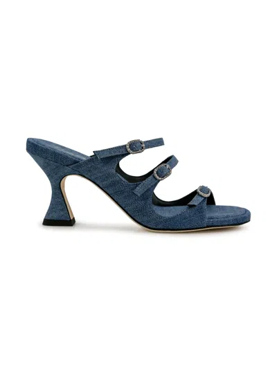 Carel Kitty Sandals -  - Denim - Blue