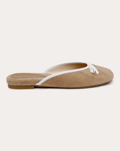 Dee Ocleppo Athens Terry-cloth Mules In Neutrals