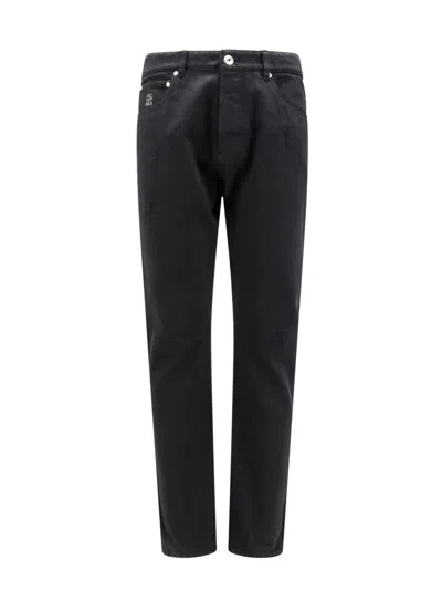 Brunello Cucinelli Denim Jeans In Black