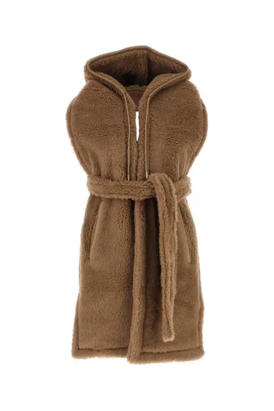 Max Mara Coats In Brown