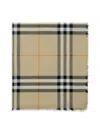 Burberry Women's Giant Check Wool Scarf In Light Sage