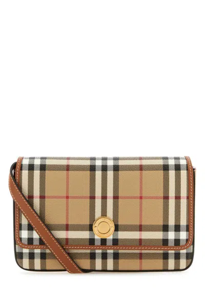 Burberry Shoulder Bags In Checked