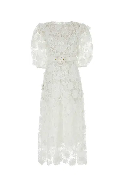 Zimmermann Dress In White