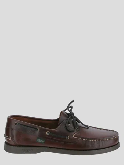 Paraboot Flat Shoes In Brown
