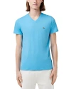 Lacoste V Neck Cotton Pima T-shirt - 3xl - 8 In Iy3 Bonnie