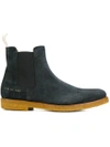 COMMON PROJECTS COMMON PROJECTS WAXED CHELSEA BOOTS - BLUE,210512333542