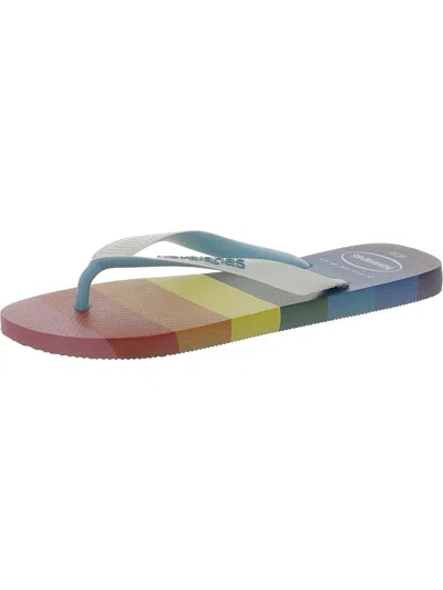 Havaianas Woman Toe Strap Sandals Light Yellow Size 6 Rubber In Multi