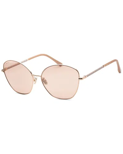 Jimmy Choo Women's Mariliagsk 63mm Sunglasses In Pink