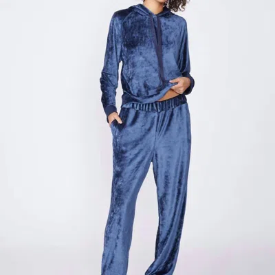 Stateside Bamboo Velour Sweatpant In Blue