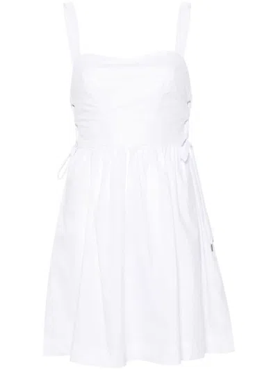 Pinko Dresses In Bianco Brill.