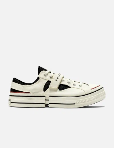Converse Feng Chen Wang 2-in-1 Chuck 70 Sneakers Egret / In White