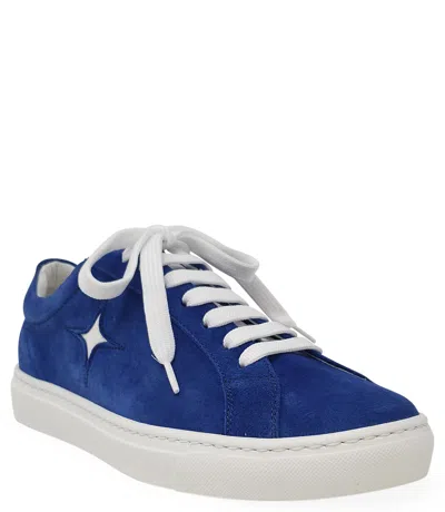 Madison Maison ™ Blue Suede Sirius Star Mens Sneaker In 45