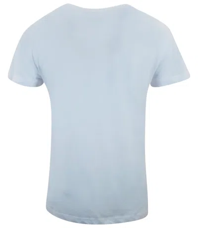 Madison Maison ™ Cotton White T Shirt In Blue