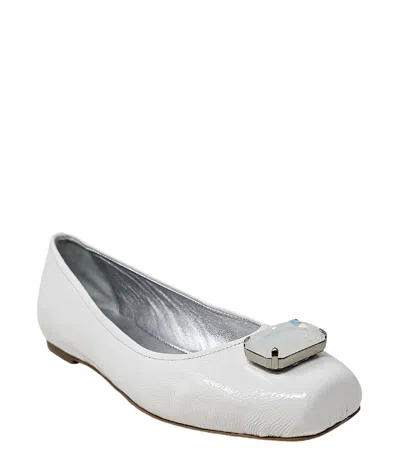 Madison Maison ™ Marion White Jeweled Ballet In 41